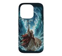 Carcasa para iPhone 14 Pro Epic Japanese Anime Christian Bible - Moses Parting The Sea
