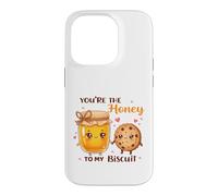 Carcasa para iPhone 14 Pro Eres la Miel de mi Pareja Dulce Galleta