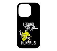 Carcasa para iPhone 14 Pro Es Curioso Que encontré Este Chiste de papá con húmero, Perro y Huesos esqueléticos