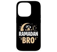Carcasa para iPhone 14 Pro Es Ramadán Bro Feliz Ayuno Luna Creciente Islámica Musulmán