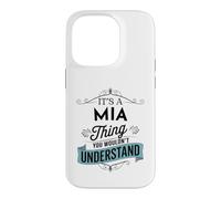Carcasa para iPhone 14 Pro Es una Cosa de MIA Que no entenderías el Nombre Divertido de MIA
