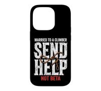 Carcasa para iPhone 14 Pro Escalada Casado con Un Escalador Enviar Ayuda No Beta