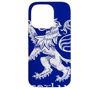 Carcasa para iPhone 14 Pro Escocia Souvenir Crest: Scottish Pride Rugby - Lion Rampant