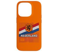 Carcasa para iPhone 14 Pro Eslogan clásico de Nederland Cheer Holland Born Day