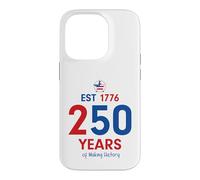 Carcasa para iPhone 14 Pro EST 1776 250 Years of Making History Patriotic American USA