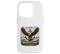 Carcasa para iPhone 14 Pro Estado del Patrimonio Marítimo de Rhode Island Eagle