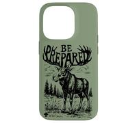 Carcasa para iPhone 14 Pro Estar Preparado Alce Tipografía Scouting America Vintage