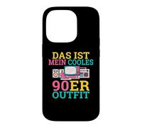 Carcasa para iPhone 14 Pro Este es mi Atuendo Genial de los 90 Disfraces de los 90