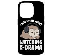 Carcasa para iPhone 14 Pro Estuve Despierto Toda la Noche Viendo Drama Coreano Divertido Amante del K-Drama