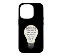 Carcasa para iPhone 14 Pro Everything Done in The Dark Luke 8 17 Diseño Inspirador