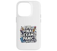 Carcasa para iPhone 14 Pro Examen Final Estudio de estrés Humor Diseño