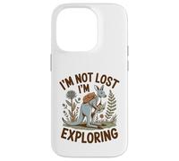 Carcasa para iPhone 14 Pro Explorador Canguro No Perdido Estoy Explorando Aventura