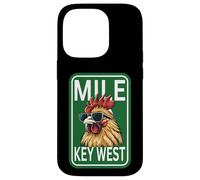 Carcasa para iPhone 14 Pro Familia de Fuentes Key West Florida Rooster Chicken Mile Zero Marker