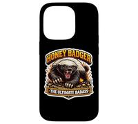 Carcasa para iPhone 14 Pro Fan de Honey Badger: The Ultimate Badass, Genial y Amante de los Animales