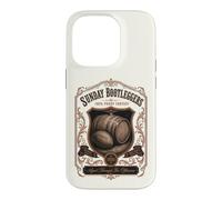 Carcasa para iPhone 14 Pro Fantasía Fútbol Domingo Bootleggers Whisky Etiqueta Estilo