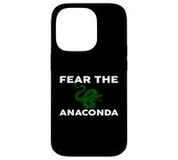 Carcasa para iPhone 14 Pro Fear The Anaconda, Camiseta