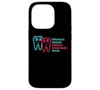 Carcasa para iPhone 14 Pro Febrero es el Mes Nacional de la Salud Dental Inf