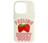 Carcasa para iPhone 14 Pro Feeling Berry Good Strawberry Festival Granjero Fresas