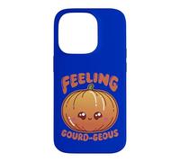 Carcasa para iPhone 14 Pro Feeling Gourd-Geous Cute Kawaii Juego de Palabras de Calabaza