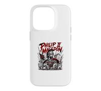 Carcasa para iPhone 14 Pro Felipe II de Macedonia Guerrero Rey Griego Antiguo