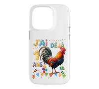 Carcasa para iPhone 14 Pro Fête d'anniversaire poulette pour Enfants de 1 ANS