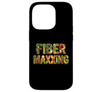 Carcasa para iPhone 14 Pro Fiber Maxxing Healthy Food Fruit Veggie Funny Fiber Maxxing