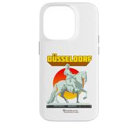 Carcasa para iPhone 14 Pro Figura Ecuestre de Jan Wellem Frente al Ayuntamiento de Düsseldorf