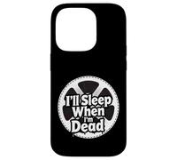 Carcasa para iPhone 14 Pro Filmmaker Editor Horror Movie I'Ll Sleep When I'm Dead