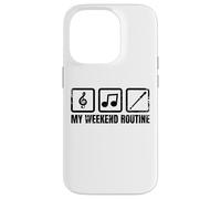 Carcasa para iPhone 14 Pro Flautista Fin de Semana Amante de la Flauta Aerophone