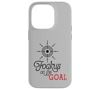 Carcasa para iPhone 14 Pro Focus on The Goal Target Graphic Motivation Discipline Quote