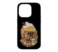 Carcasa para iPhone 14 Pro Football Helmet Ice Cream Sundae Drip Boys Youth