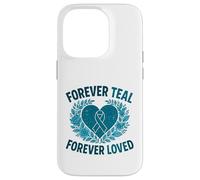Carcasa para iPhone 14 Pro Forever Teal Forever Loved Awareness