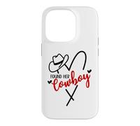 Carcasa para iPhone 14 Pro Found Her Cowboy Bachelorette Party Nashville Cowgirl Bridal