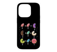Carcasa para iPhone 14 Pro Fracciones de Dona Humor matemático para Profesores, Estudiantes, niños