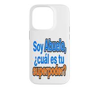 Carcasa para iPhone 14 Pro Frases Divertidas para Abuelos superpoderes