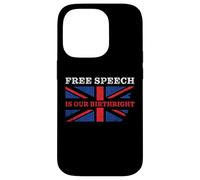 Carcasa para iPhone 14 Pro Free Speech is Our Birthright - Anti-Woke Conservative Quote