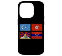 Carcasa para iPhone 14 Pro Free Tibet UYGHURS Hong Kong Inner Mongolia China Flag