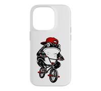 Carcasa para iPhone 14 Pro Freestyle BMX Bike, Ciclista Bicicleta Sapo-Rana BMX Bici