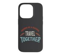 Carcasa para iPhone 14 Pro Friendcation, Amigos de una Pluma, Viajar Juntos