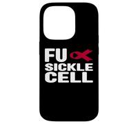 Carcasa para iPhone 14 Pro Fuck Sickle Cell Shirt - SCD Concientización sobre la Anemia de células falciformes