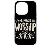 Carcasa para iPhone 14 Pro FUI Hecho para adorar la fe Cristiana Jesús Hijo de Dios