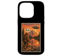 Carcasa para iPhone 14 Pro Funny Bigfoot Bruh Alien UFO Introvert Spaceship