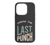 Carcasa para iPhone 14 Pro Funny Boxing MMA Lanza el último Golpe