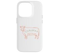 Carcasa para iPhone 14 Pro Funny Contabilidad Pun Cash Cow