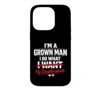 Carcasa para iPhone 14 Pro Funny Dad Father I'm A Grown Man I Do What My Daughter Wants