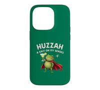 Carcasa para iPhone 14 Pro Funny Frog Knight Huzzah Salt On My Senses Margarita Sarcasmo