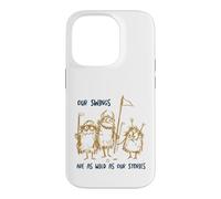 Carcasa para iPhone 14 Pro Funny Golf Nuestros Columpios Son Tan Salvajes como Nuestras Historias