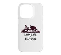 Carcasa para iPhone 14 Pro Funny Lawn Care is Self Care Lawnmower Humor