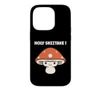 Carcasa para iPhone 14 Pro Funny Minimalist Mushroom Simple Holy Shiitake