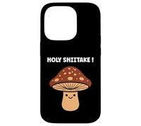 Carcasa para iPhone 14 Pro Funny Minimalist Mushroom Simple Holy Shiitake